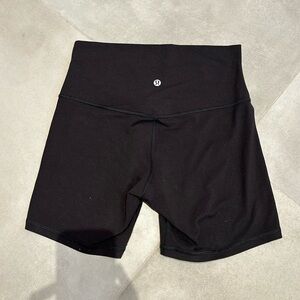 Lululemon align black bike shorts